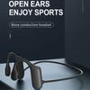BL09 Bluetooth-совместимые наушники с открытым ухом и низкой задержкой, перезаряжаемая костная проводящая стереобеспроводная гарнитура для занятий спортом