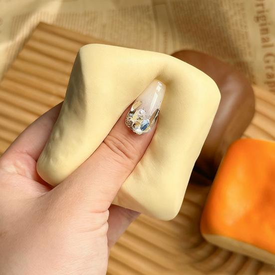 Гавайский хлеб Игрушка-сквиши Медленно поднимающаяся Снятие стресса Ароматизированный хлеб Щипок Сенсорная игрушка Дети Взрослые Мягкий Успокаивающий хлеб Игрушка-непоседа