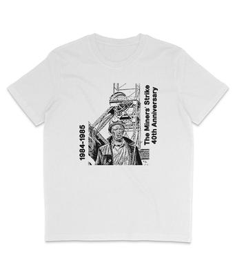 Шахтерская забастовка - 40-я годовщина - 1984-1985 - Квадратная - Органическая футболка