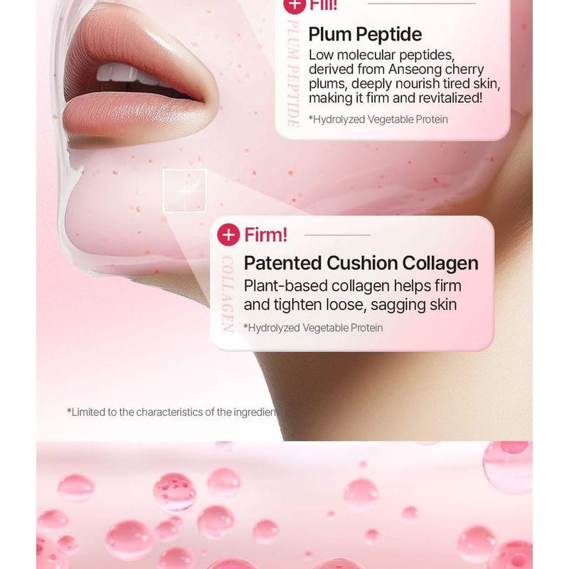 Isntree - Plum Peptide Plumping Gel Mask Set