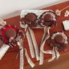 Lacebow Lolita Headdress Cute Hat-shaped Hair Clip Fashion Bow Hair Accessory  Jewelry Accessories
