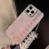 Applicable To Iphone15Promax Sweetheart Ballet Bear Lanyard 13 Apple 14 Mobile Phone Case 12 Laser 11 Cute 16