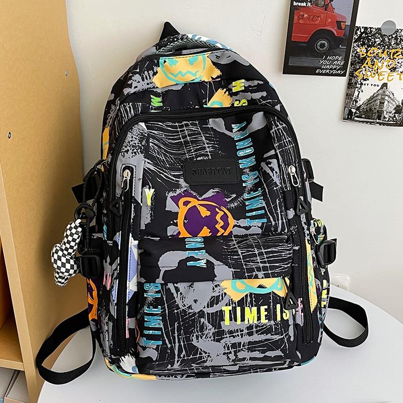 Школьный рюкзак с принтом девочки для ученицы начальной школы, ученицы средней школы, ученицы старшей школы, рюкзак для студентки колледжа