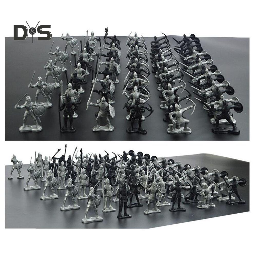 Играйте с собой Мини-воины Древние фигурки солдат Статическая модель Детская игрушка