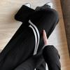 Белые Штаны-Джоггеры для Женщин Весна Осень Лето Последняя Модель Бананы Высокая Талия Свободные Широкие Зауженные Прямые Повседневные Спортивные Штаны