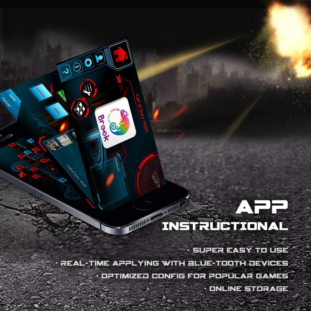 BROOK Sniper FPS Высокоточный адаптер для клавиатуры и мыши, консоль, горячая замена, совместимая с подлинными PS4/PS3/XB