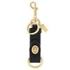 Gift Set with Box and Paper Charms and Key Bag F39865 GDBLK Black Bag, Wrapped, Women's Accessories, Chains, Charms, (black), [outlet]