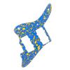 Blue Yellow Electric Guitar Pickguard Fashionable Wear Proof Scratch Resistant Guitar Pickguard Replacement
