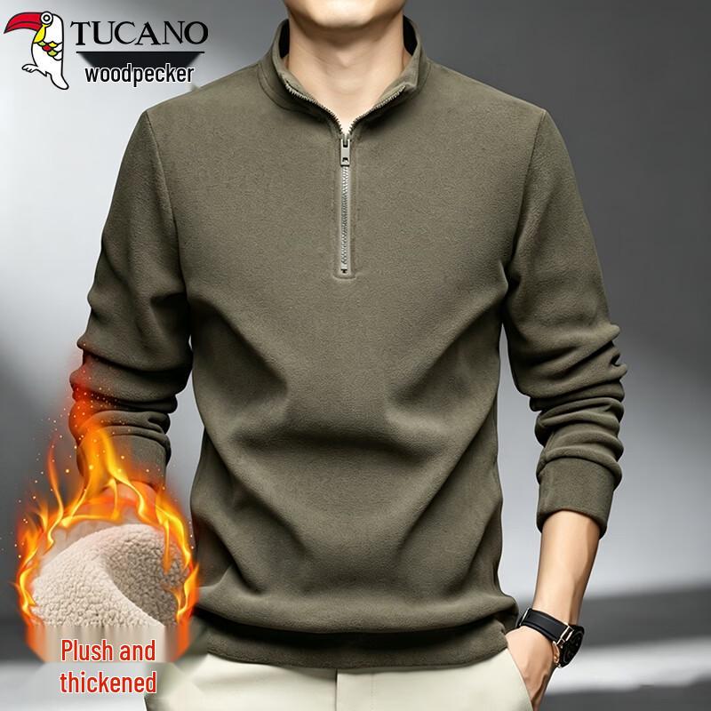 TUCANO Men's Double-Sided Fleece Sweatshirt