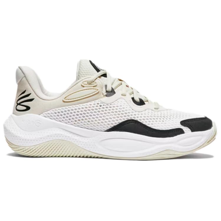 Under Armour Curry Splash 24 Summit White Black Унисекс Кроссовки Крем 3028192-100