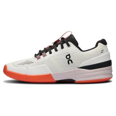 На Федерер X The Roger Clay Амортизирующие Нескользящие Прочные Низкие Теннисные Кроссовки Женские кроссовки Белый Розовый 3WD10602270