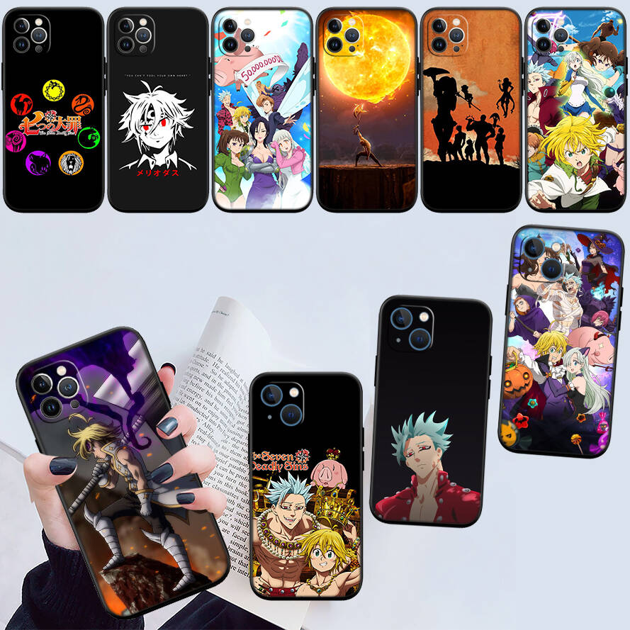 S-Seven D-Deadly Sin Phone Case for Xiaomi Poco C40 C51 C50 C55 C65 C71 C75 C85 F8 F7 F6 F5 F3 F2 X7 X6 X4 X3 M7 M6 M5 M4 M3 M2 Pro