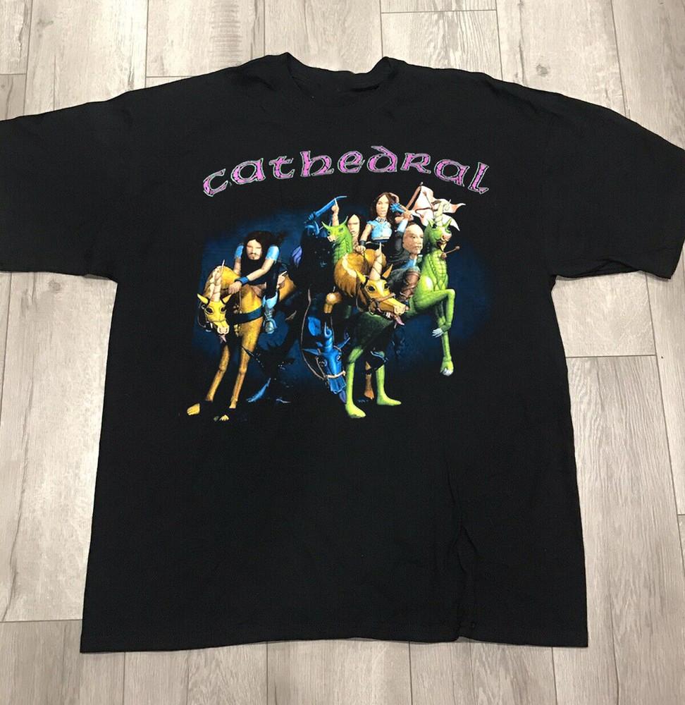 Collection Cathedral Band Short Sleeve Black Unisex T-shirt Unisex T-Shirt