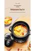 Thickened Ceramic Pot for Soup & Porridge, Anti-Dry, Slow Cooker, Gas Stove Safe