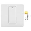 1 Gang Smart Wall Switch Push Button Remote Control Works with for Tuya AC 100?240Vfor ZigBee