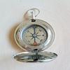 Морской карманный компас из латуни ручной работы – серебристый, 3,81 см, полированный никель