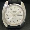 АВТОМАТИЧЕСКИЕ ВИНТАЖНЫЕ SEIKO 5 ЯПОНИЯ 6119C МУЖСКИЕ СЕРЕБРИСТЫМ ЦИФЕРБЛАТОМ АРАБСКИЕ ЧАСЫ a702451-5