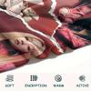 1 шт. Фланелевое одеяло с принтом Gidle, Высококачественное, Удобное для всех сезонов, Декор для дома, Тепло и уют, Идеально подходит для подарков
