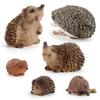 Cute Simulated Action Figure Kids Toys Animals Figurine Home Decor Hedgehog Models