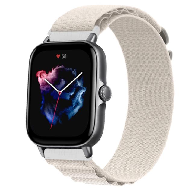 Ремешок 20 мм 22 мм для часов Samsung Galaxy Watch 5 pro 4 Amazfit GTS 2/2e/3/4/mini/GTR 4/3/3 Pro/2/2e/47 мм Stratos 2 3, нейлоновый браслет Correa Amazfit, двусторонний ремешок