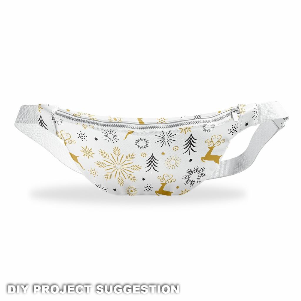 Outdoor Dekostoffe Oxford - Motiv Weihnachtsschneeflocken I Dx254