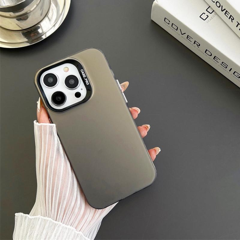 Матовый цветной серебристый двухсторонний чехол для телефона с мягкими краями, полный чехол, противоударный чехол для телефона iPhone Samsung Infinix