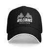 Williams Racing  Merch Unisex Baseball Caps  Trucker Hat Retro Daily Headwear Adjustable Snapback Hat