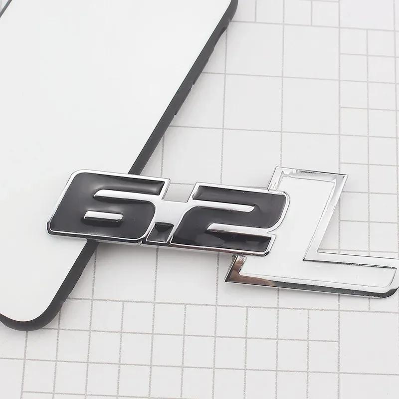 3D Metal 6.2L Logo Car Rear Boot Trunk Emblem Badge