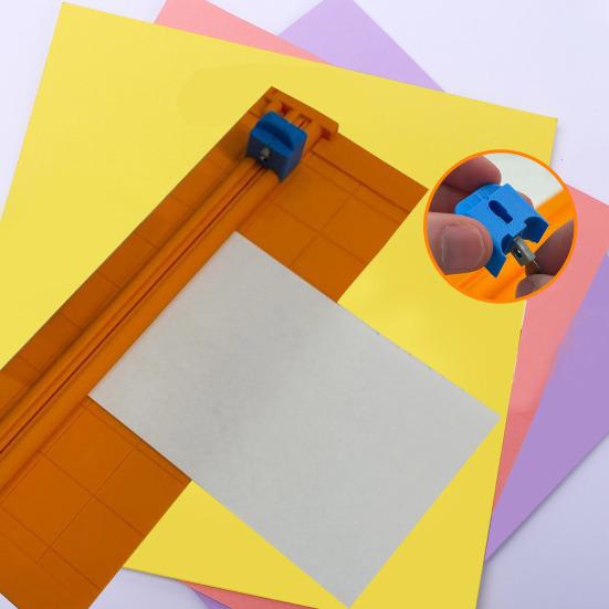 Портативный слайдер-резак для бумаги, режущий инструмент для крафт-бумаги, скрапбукинга, виниловой фотокарточки формата A3, A4, A5