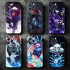 Мягкий чехол для телефона U-Undertale S-Sans для iPhone 16 16E 17 Air 15 Pro Max 14 Plus 13 Mini 11 12 7 Черный Чехол Задняя Панель