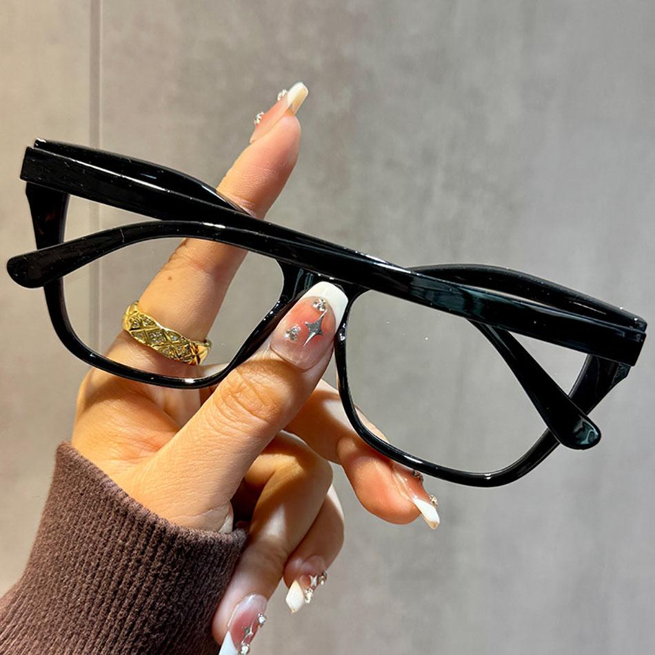 Европа и Америка Квадратные очки для чтения Женские Блочный цвет Леопардовые Компьютерные очки Пресбиопия Очки +1.0+1.5 ...+3.0 Унисекс