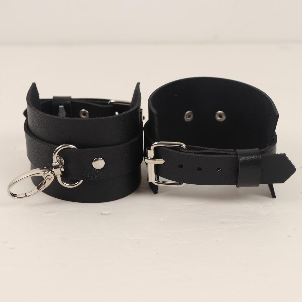 Сексуальные кожаные эротические наручники на руки и лодыжки, секс-игрушки для пары, фиксация, секс-манжеты, БДСМ, бондаж, раб, игры для взрослых