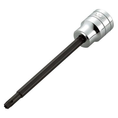 Kyoto Tool Длинная торцевая головка с битой Torx T70 (КТК) 12.7mm (1/2 дюйма) Т-образный тампер с защитой от вскрытия BT4-T70HL