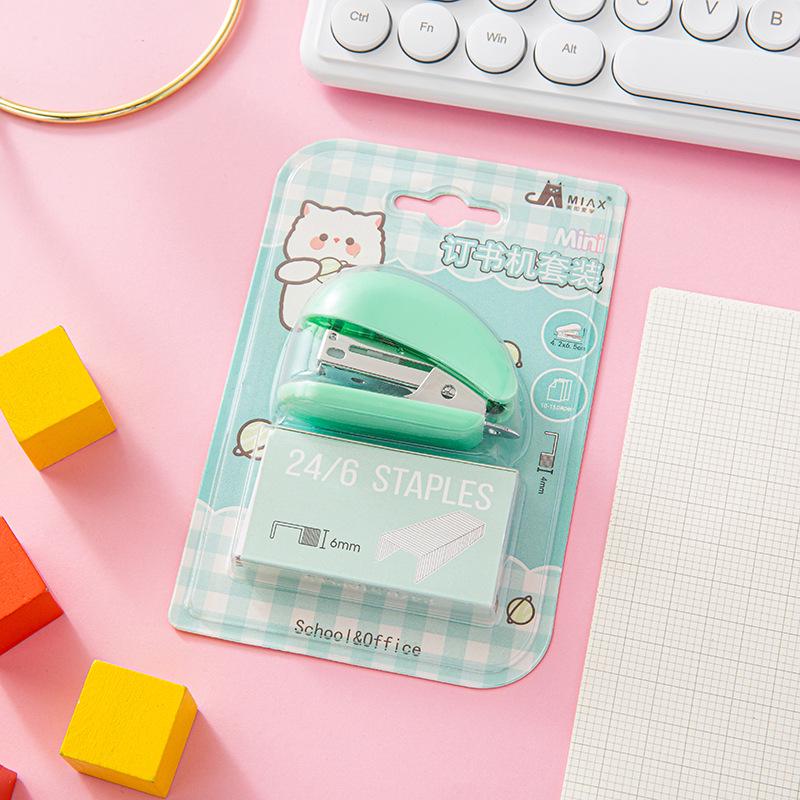 Портативный набор мини-степперов с мультяшным рисунком — канцелярские принадлежности и офисный инструмент для экономии труда студентов