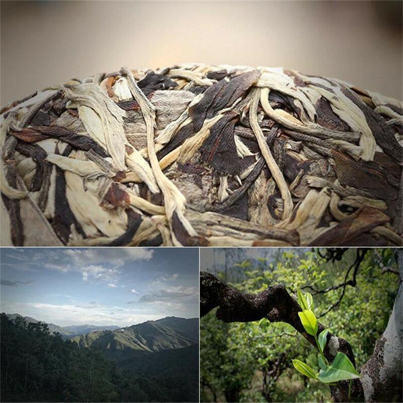 200gYunnan Brown Yin Hao Puer Raw Tea Cake Puerh Tea Chinese Puer Tea Green Food
