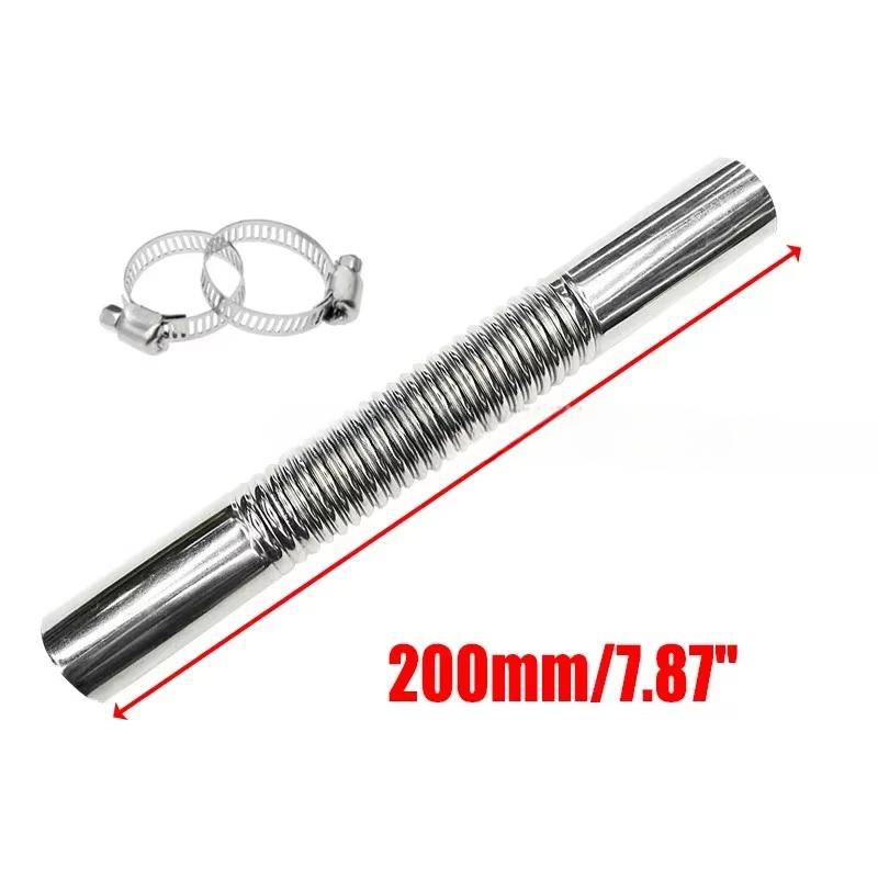 15 см/20 см выхлопная труба автомобильные аксессуары коленчатый соединитель дизельный обогреватель с 2 зажимами для Eberspacher Webasto