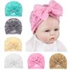 Newborn Baby Boy Girl Knotted Lace Bow Hat  Headwear Cap Hat