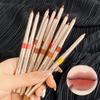 1pc Automatic Rotation Matte Lip Liner Waterproof Lipstick Pencil Moisturizing Sexy Lip Pencil Contour Tint Moisturizer Lipliner