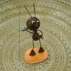 Reading Ant Metal Ant Ornament Iron Figurine Miniature New Ant Miniature Sculpture