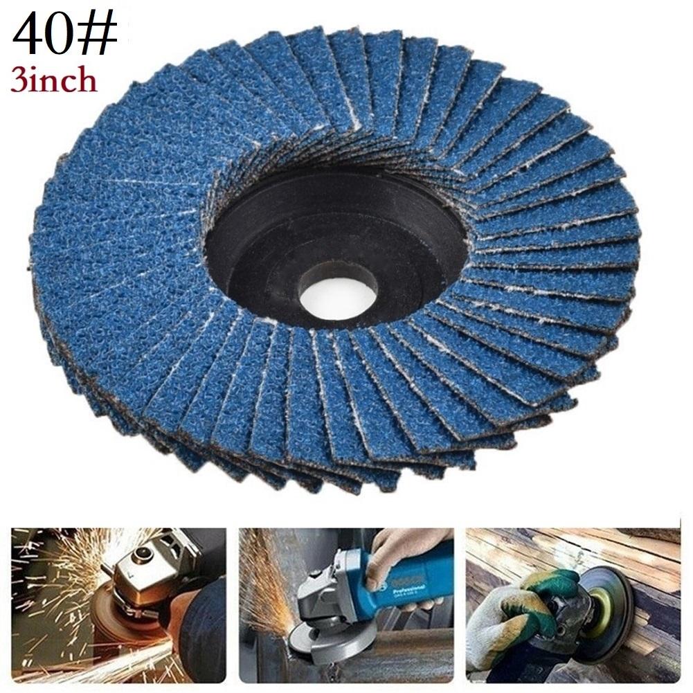 40# Carbon Steel Flap Disc DIY Enthusiasts Diameter