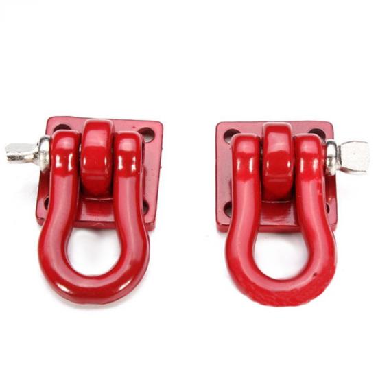 A Pair 1/10 Scale Trailer Buckles Hooks Accessory for RC Truck Crawler Climber