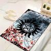 Pentagram Supernatural Carpet Rug for Living Room Bedroom Home Sofa Decoration,Kids play Non-slip Floor Mat