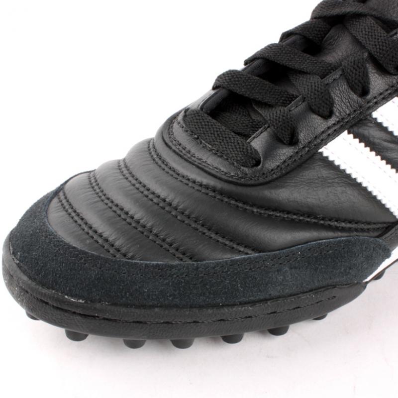 Adidas Mundial Team Soccer Shoes Futsal Shoes Natural Leather Artificial Turf Shoes Bare