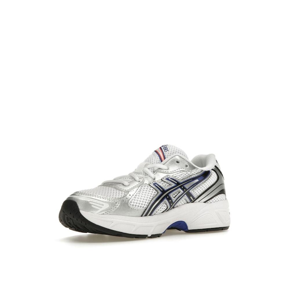Asics Gel 1130 GS White Prussian Blue Kids Sneakers 1204A163-105