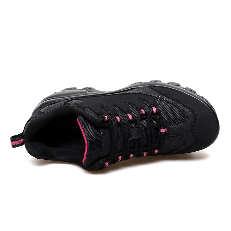 TUINANLE Женские кроссовки на массивном каблуке, повседневные туфли на высоком каблуке на танкетке, женские водонепроницаемые туфли на плоской подошве со шнуровкой