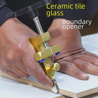 Многофункциональный алмазный плиткорез: Инструмент для резки стекла 2 в 1