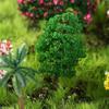 Rural Style Sakura Miniatures Plastic Simulation Trees Landscape Micro Figurines   Yard
