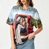 Футболка Little Miss Twain Shania Twain с 3D-графикой Streetwear с коротким рукавом Повседневный топ Унисекс Футболки Y2K Для взрослых Летняя 2026 Новая