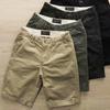 Multicolor Washed Elastic Men's Summer Casual Trend Shorts