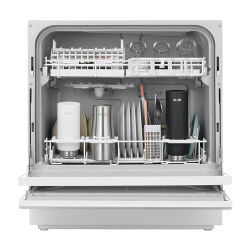 Dishwasher Safe Model Thermos Vacuum Insulated Portable Mug 350ml White - Dishwasher safe for both the body and parts. One-touch open stainless steel